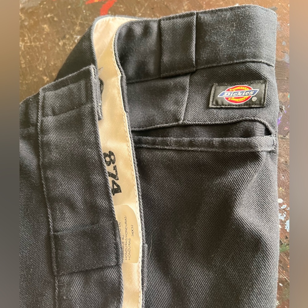 Men’s Dickies Black Pants size 34x32